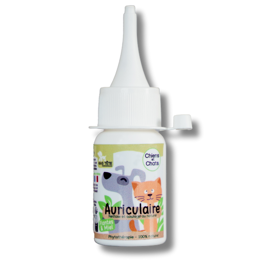 Soin Auriculaire Naturel pour chien et chat 30mL